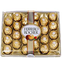24 Ferrero Rocher Chocolates