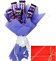 cadbury dairy milk silk chocolates bouquet 