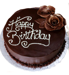 1Kg Chocolate Truffle Eggless Cake 