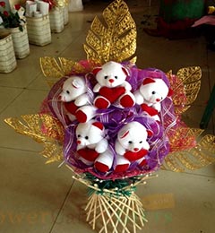 Designer Teddy Bouquet