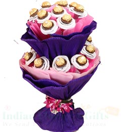ferrero rocher chocolate bouquet