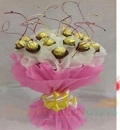 16 ferrero rocher bouquet