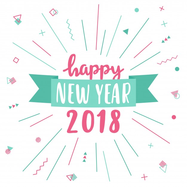  Happy new year greeting card