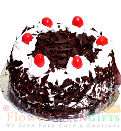 half kg black forest cake