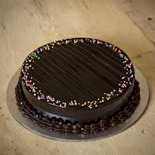 Half Kg dark chocolate truffle cake