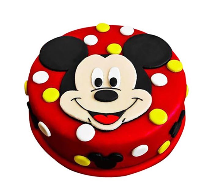 1kg Mickey Mouse Cake