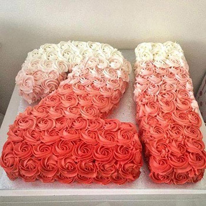 4kg Rose Cream Cake