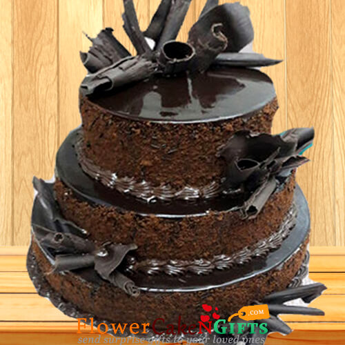  4kg 3 tier Chocolate cake 