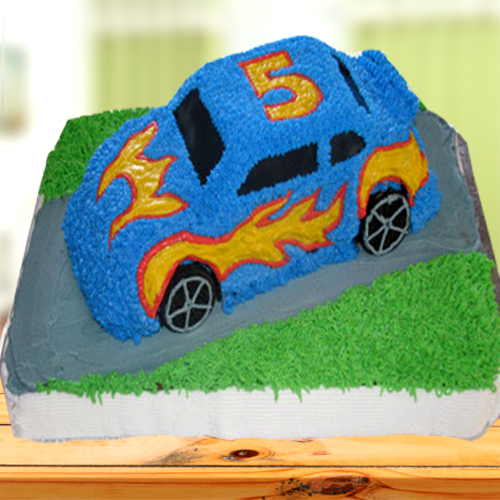 3Kg Car Shape cake