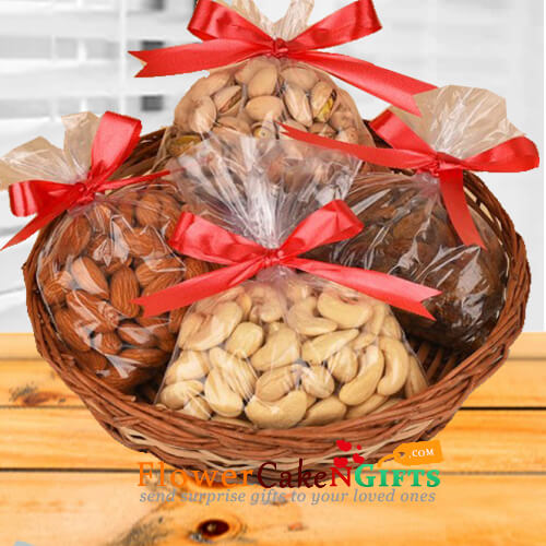 1kg dry fruit gift busket