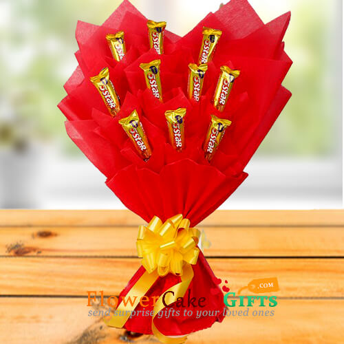 five star chocolate bouquet