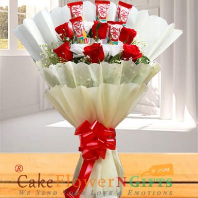 best kit kat chocolate bouquet-1
