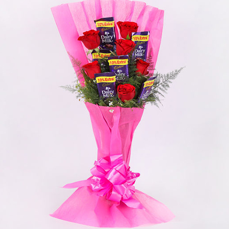 best dairy milk chocolate bouquet