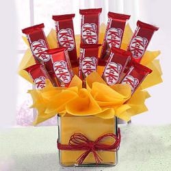 10 kitkat bouquet