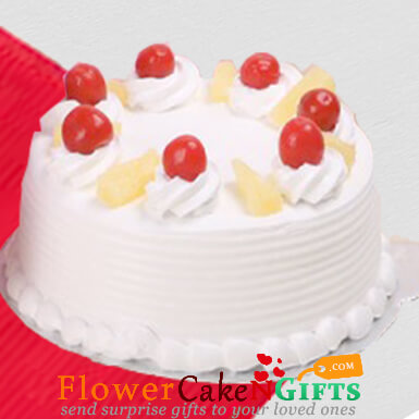 Half Kg Pineapple Cake