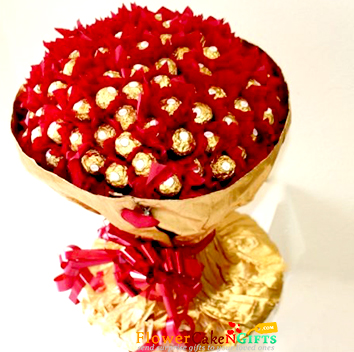 48 ferrero rocher chocolate bouquet