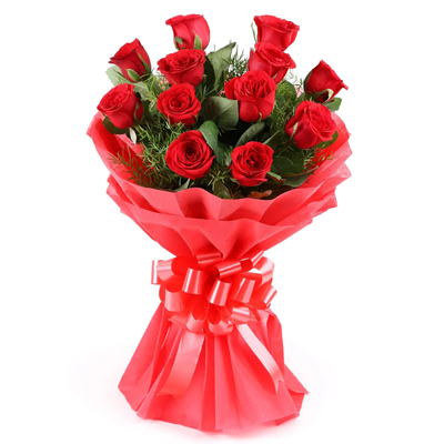 14 roses bouquet for my valentine