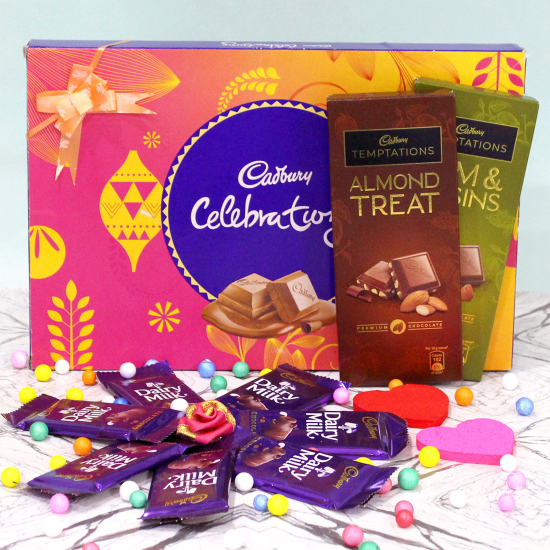 celebrating Temptation  Cadbury Celebrations 2 Temptations 7 Dairy Milk